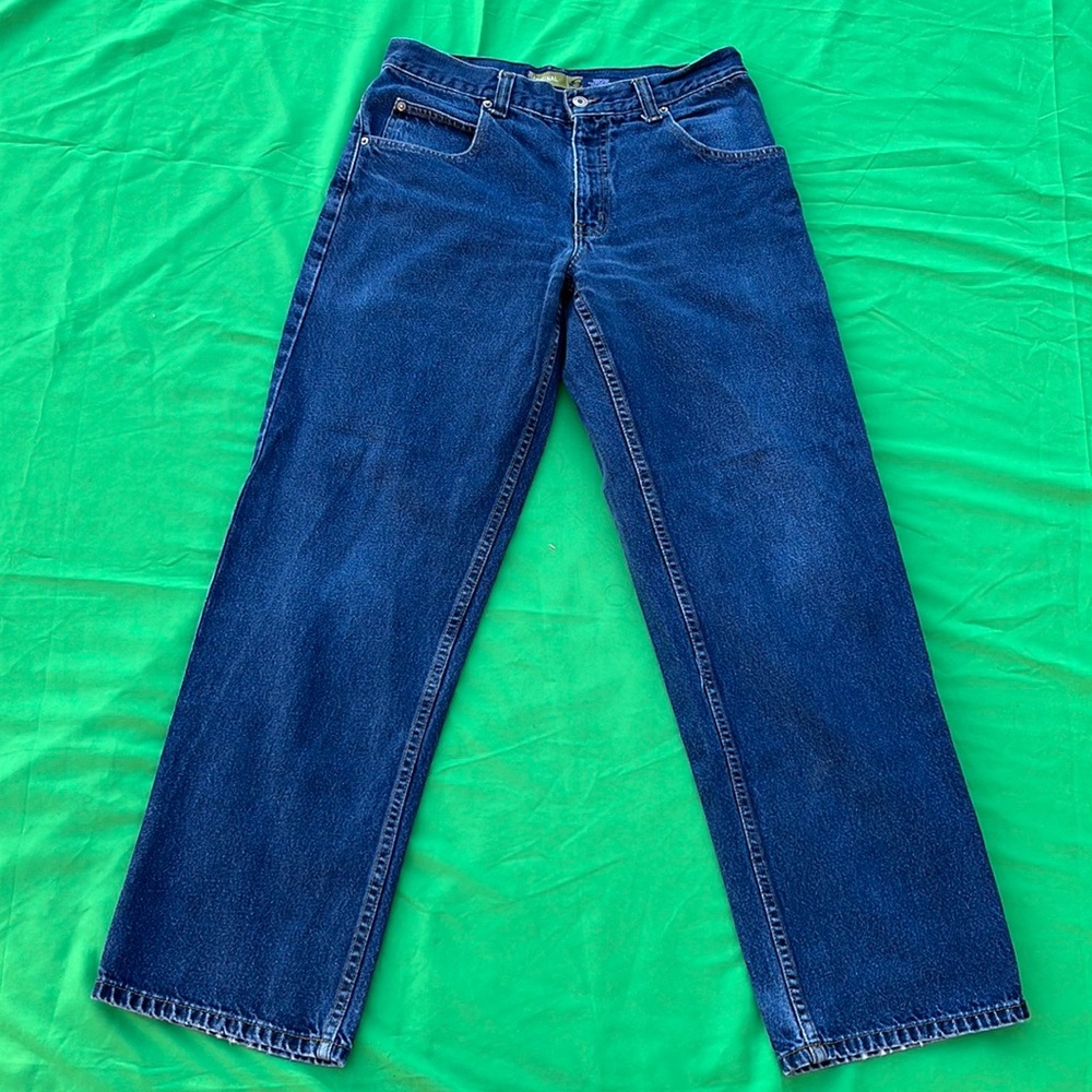 Vintage 90s anchor blue jeans